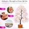 Rose Quartz Crystal Tree, Birthday Gifts for Women, Mom, Sister & Girlfriend | Pink Room Decor Healing Crystals | House Warming Gifts Unique Spiritual Present Idea for Woman & Men Decoration